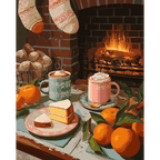 Tangerines aroma | Paint by Number