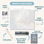 Sleigh with Presents | Paint by Number