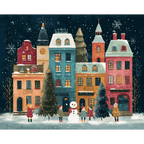 Snowy Games | Paint by Number