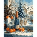 Christmas Champagne | Paint by Number