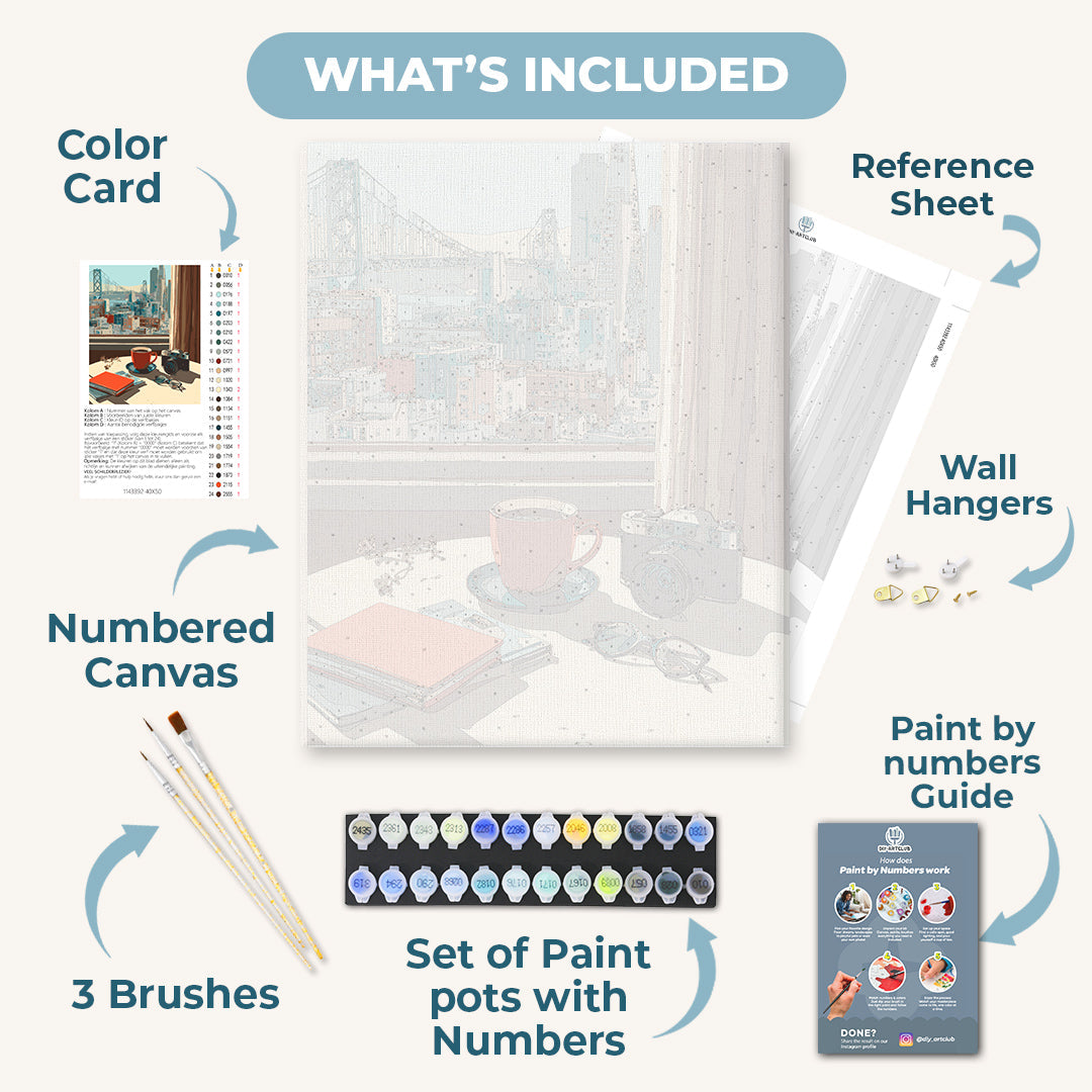 Big city life | Paint by Number