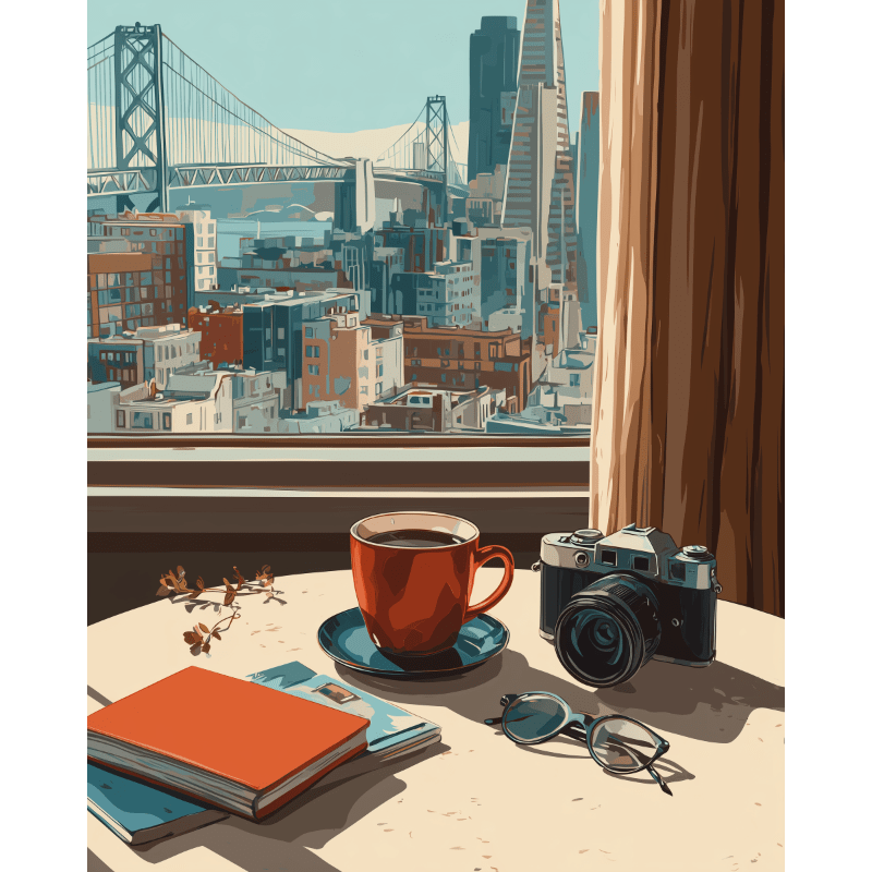 Big city life | Paint by Number