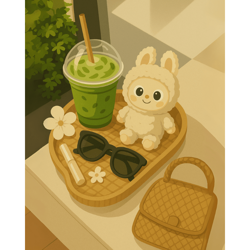 Matcha break | Paint by Number