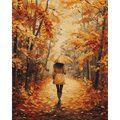 Woman in the forest | Paint by Number