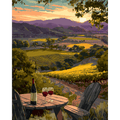 Vineyards land | Paint by Number