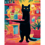 A Barman cat | Paint by Number