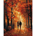 An Autumn walk | Paint by Number