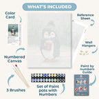 Cozy Winter Sip | Paint by Number