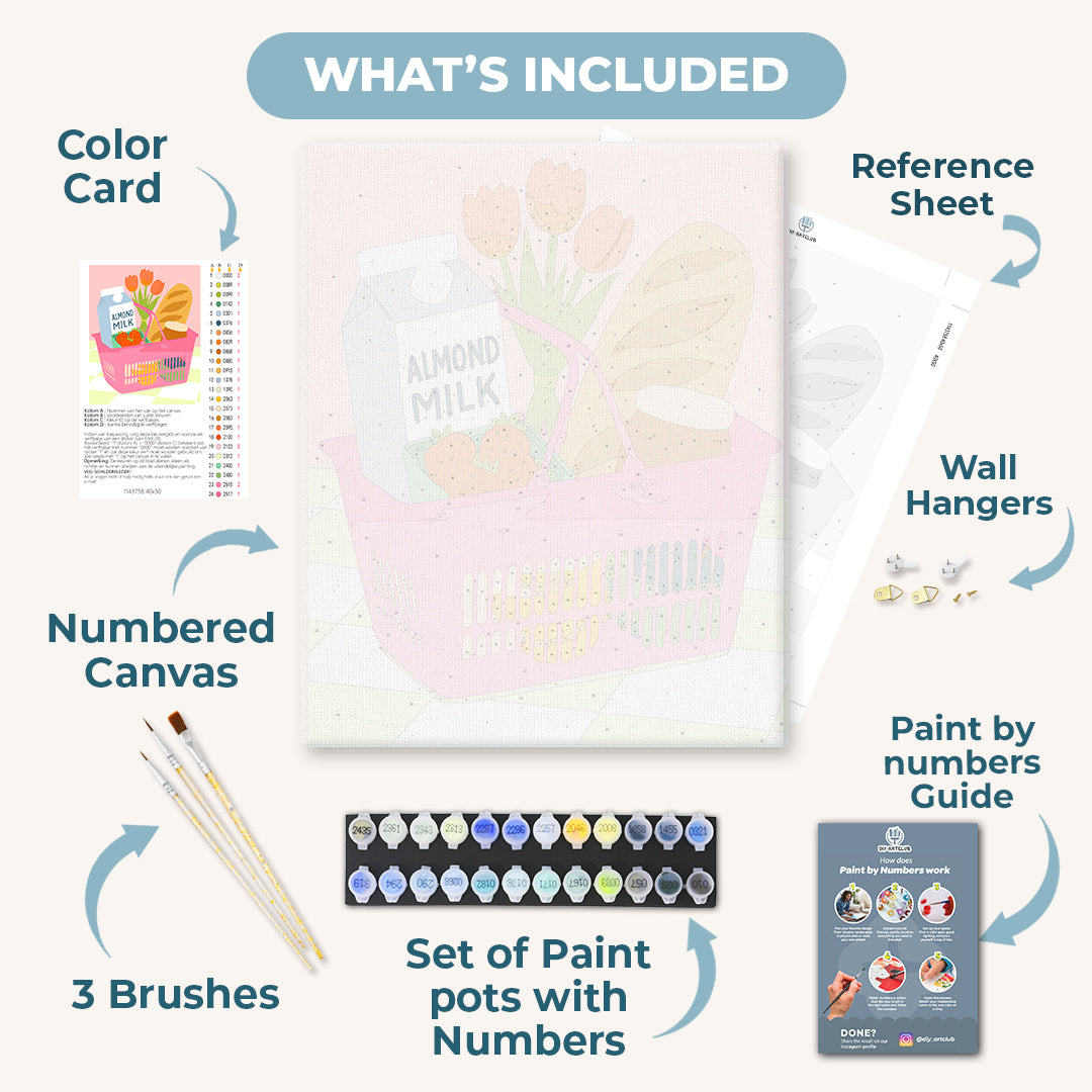 Basket for Her | Paint by Number