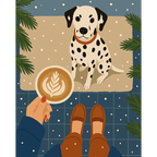 Spotted morning | Paint by Number