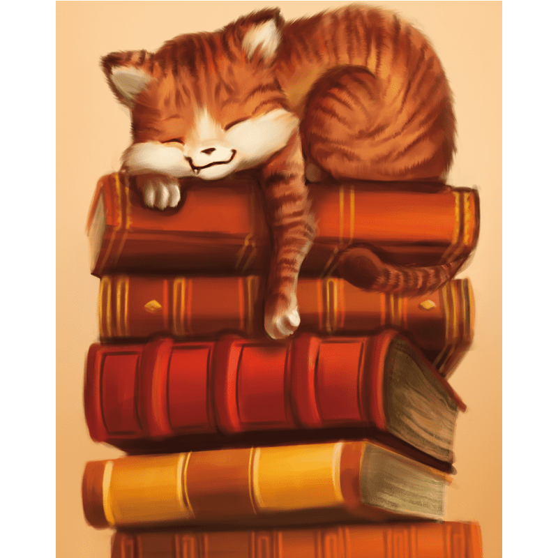 Sleeping Cat - By Vink