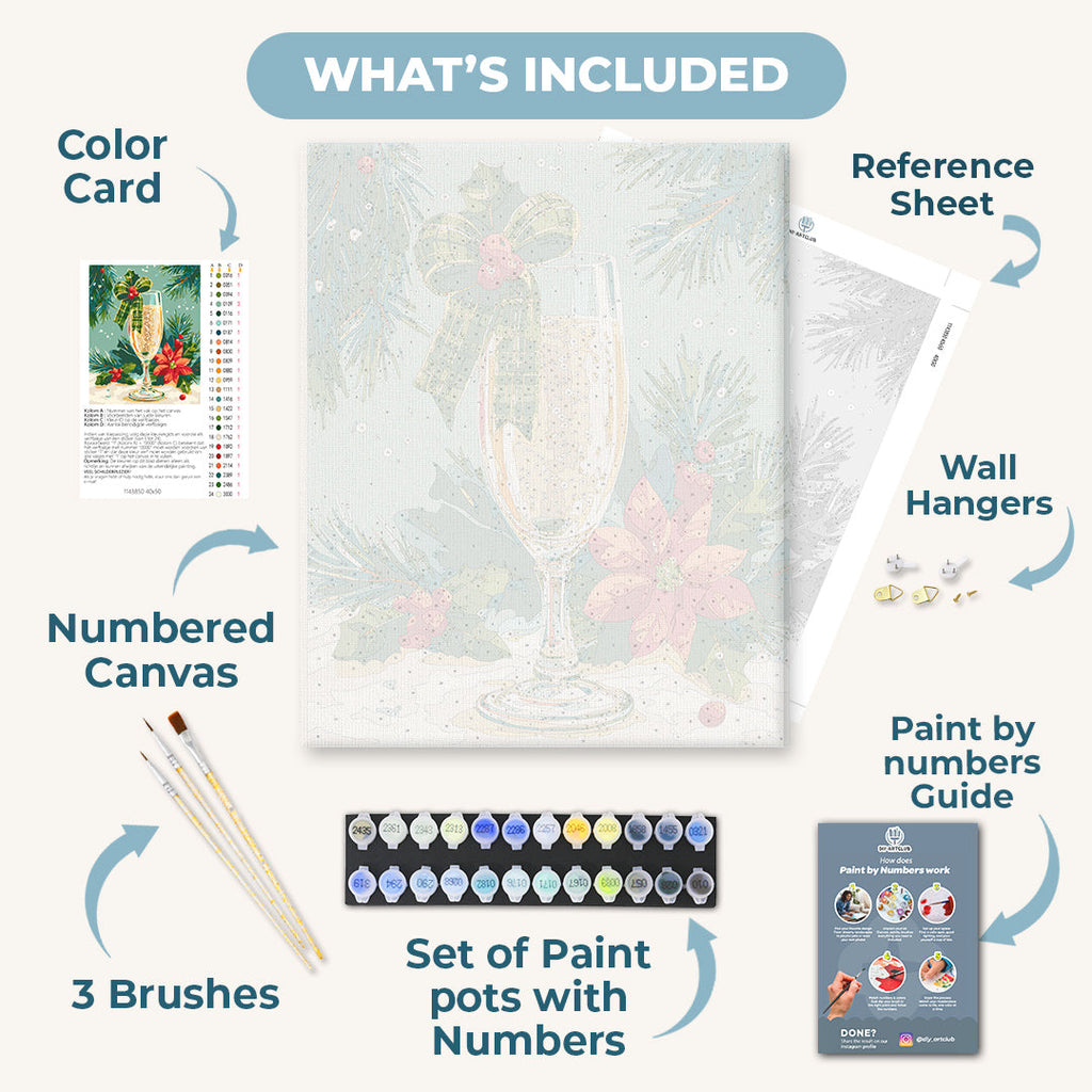 Fizzy celebration | Paint by Number