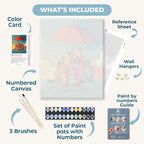 Under umbrella | Paint by Number