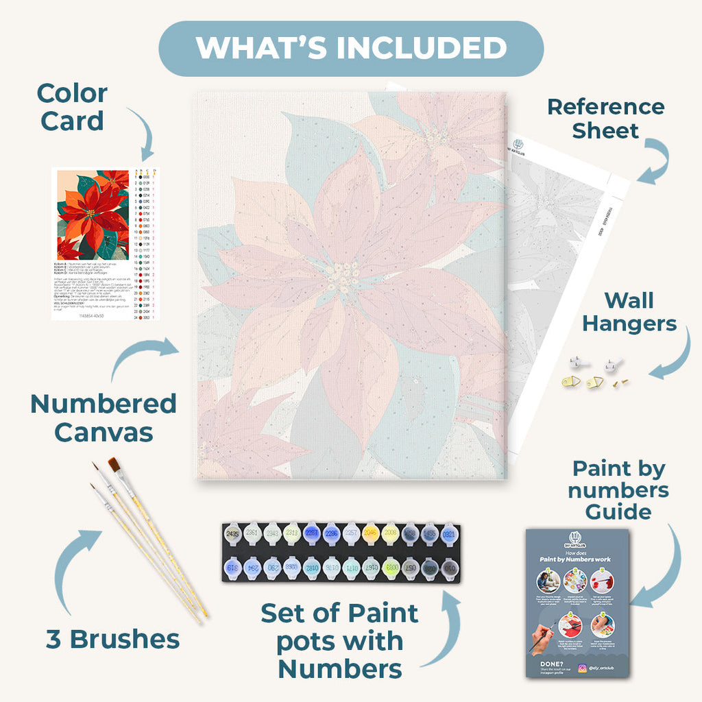Bloom of December | Paint by Number