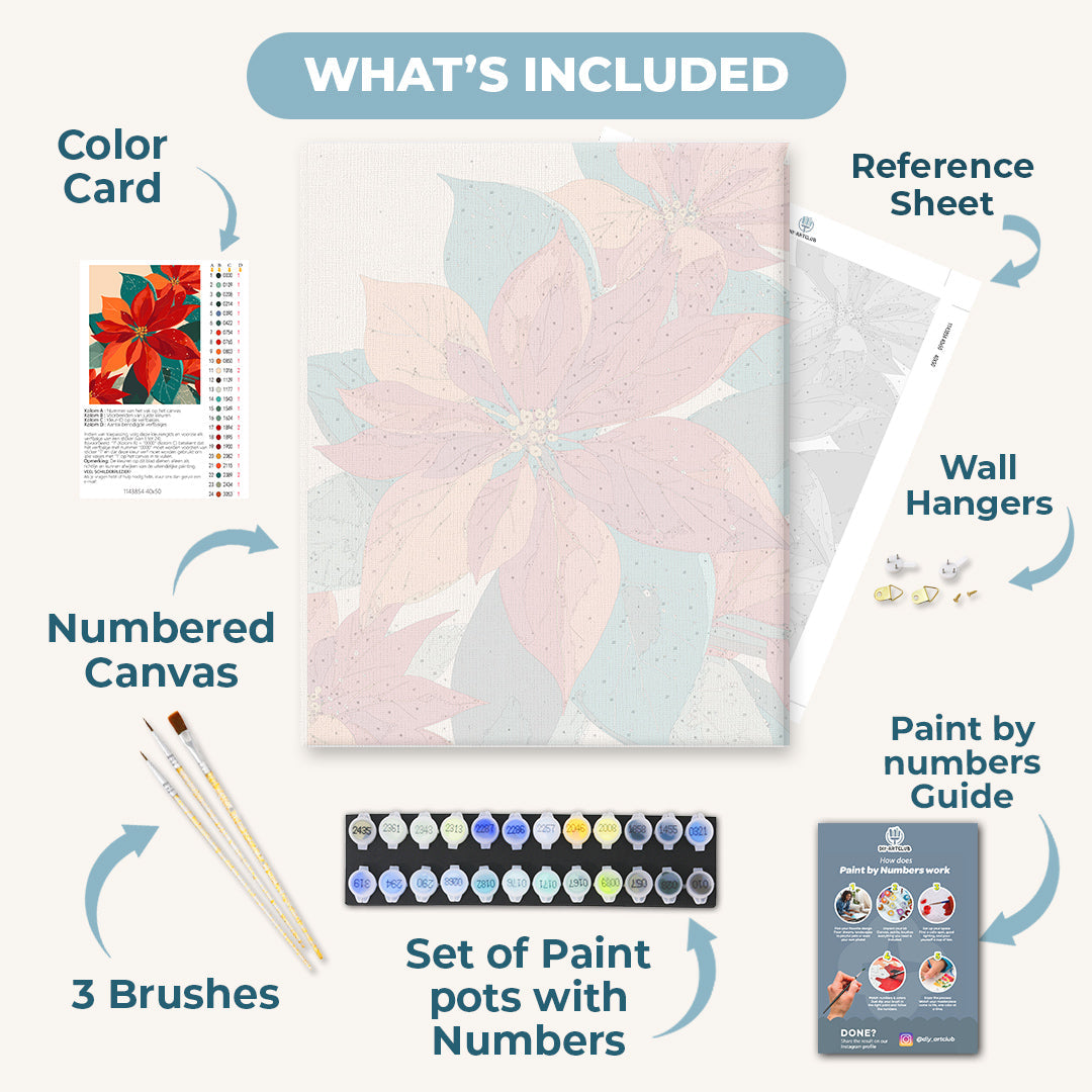 Bloom of December | Paint by Number