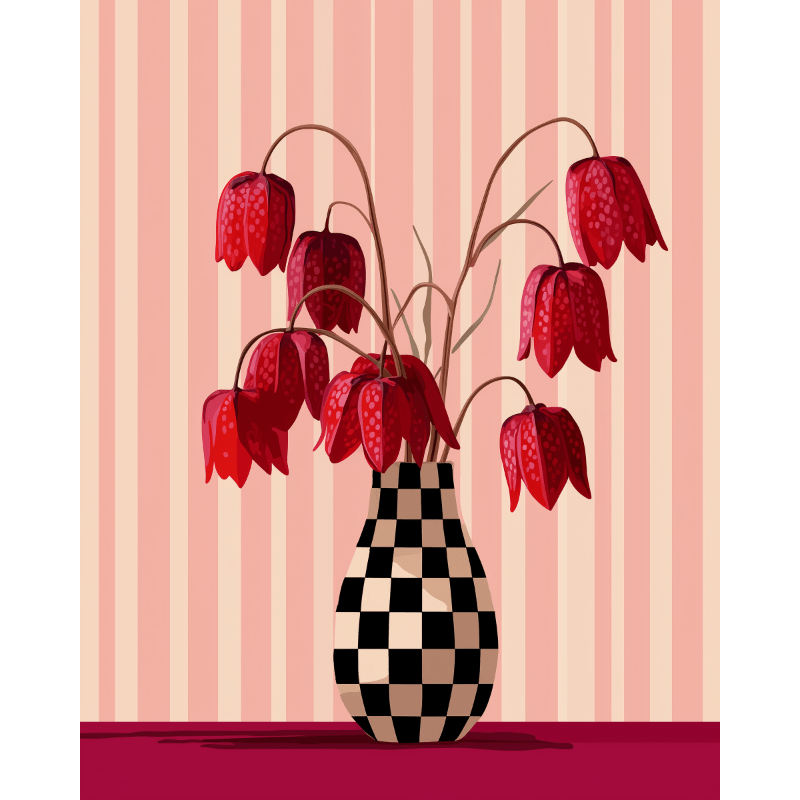 Minimalist flowers | Paint by Number