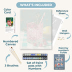 Cranberry Joy | Paint by Number