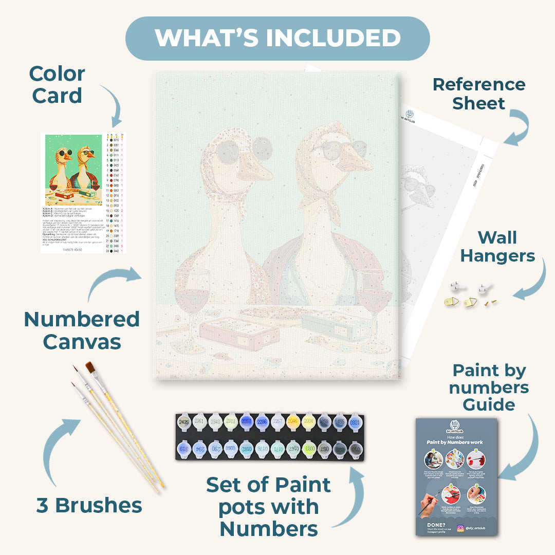 Goosips | Paint by Number