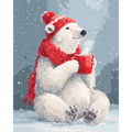 Cute polar bear | Paint by Number