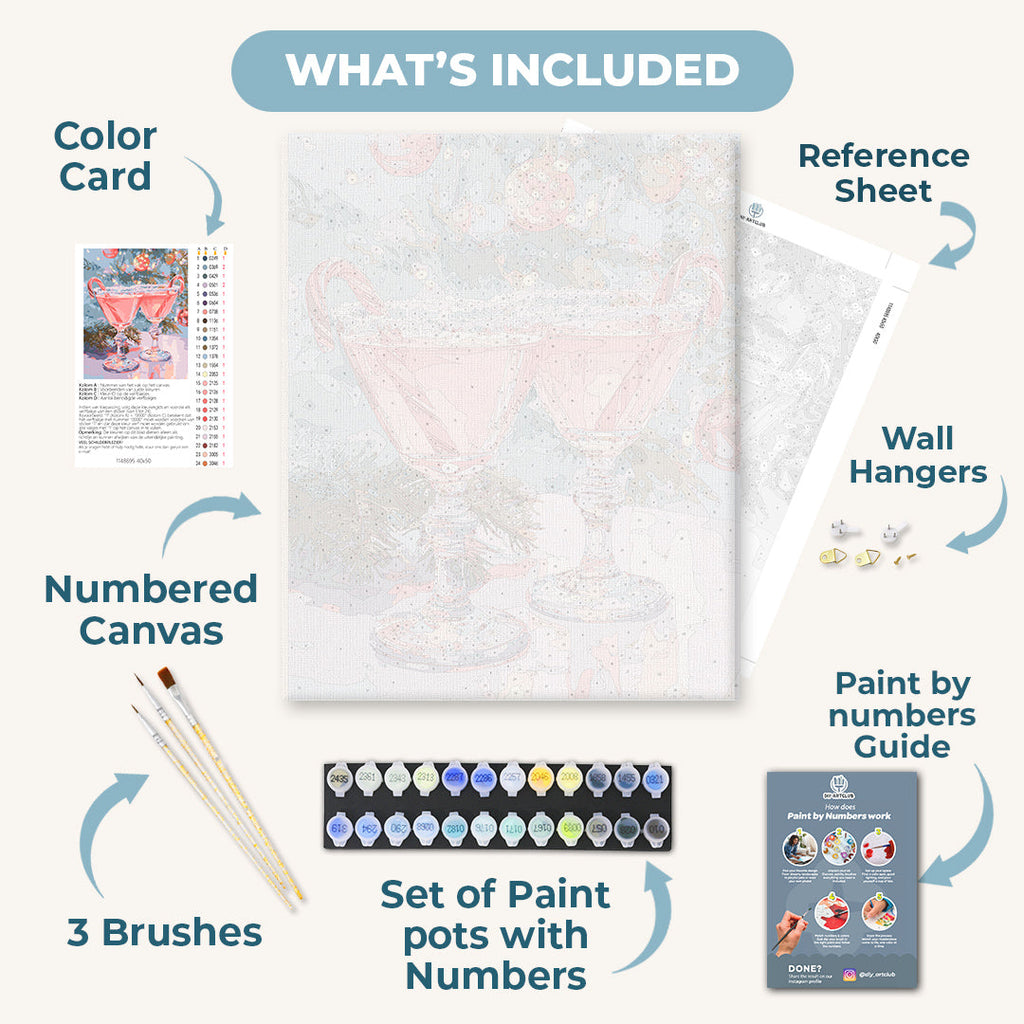 Christmas Punch | Paint by Number