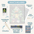 Meowy Catmas - By Tiny Tami | Paint by Number