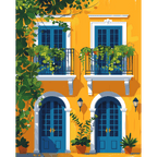 Colors of Lisbon | Paint by Number