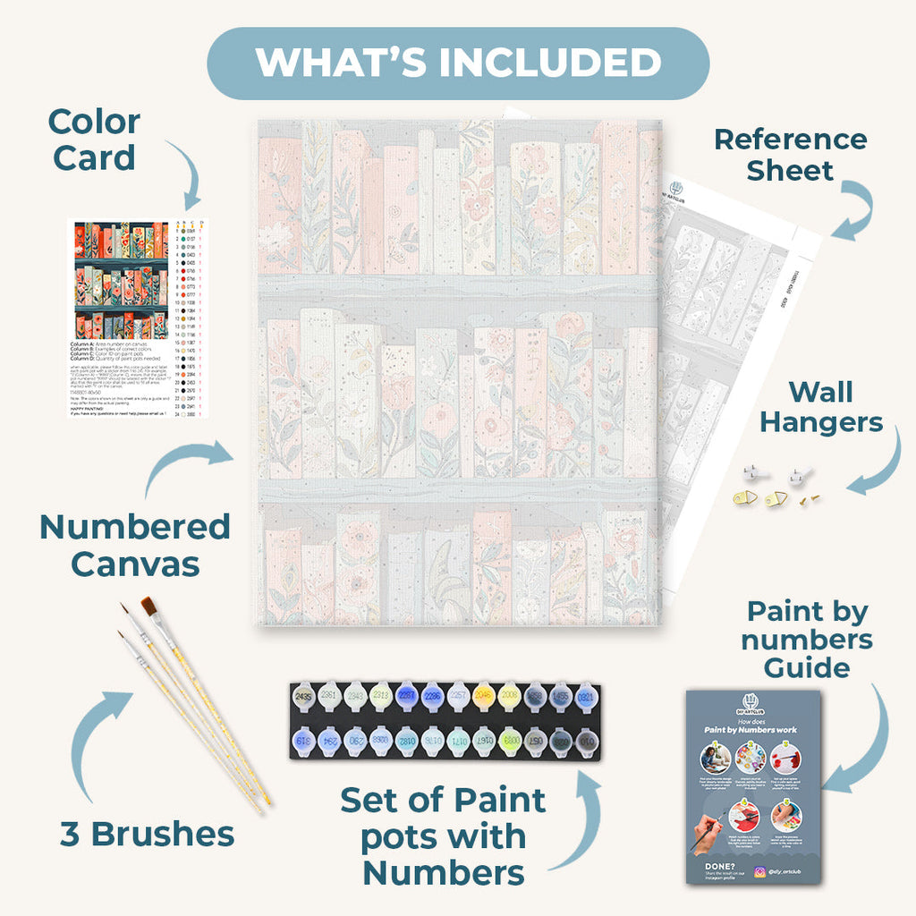 Floral tales | Paint by Number