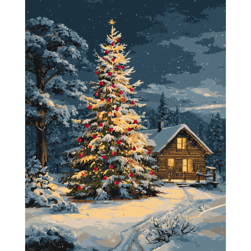 Silent Night | Paint by Number