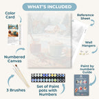 A cozy Winter | Paint by Number