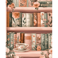 Blooming library | Paint by Number