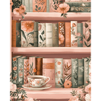 Blooming library | Paint by Number