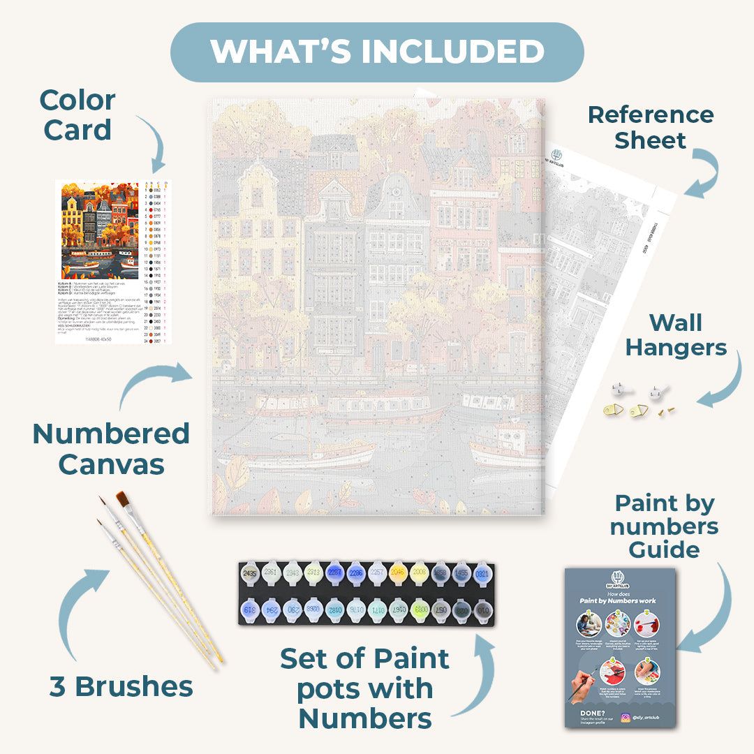 Nordic Autumn | Paint by Number