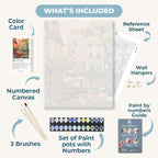 Urban garden | Paint by Number