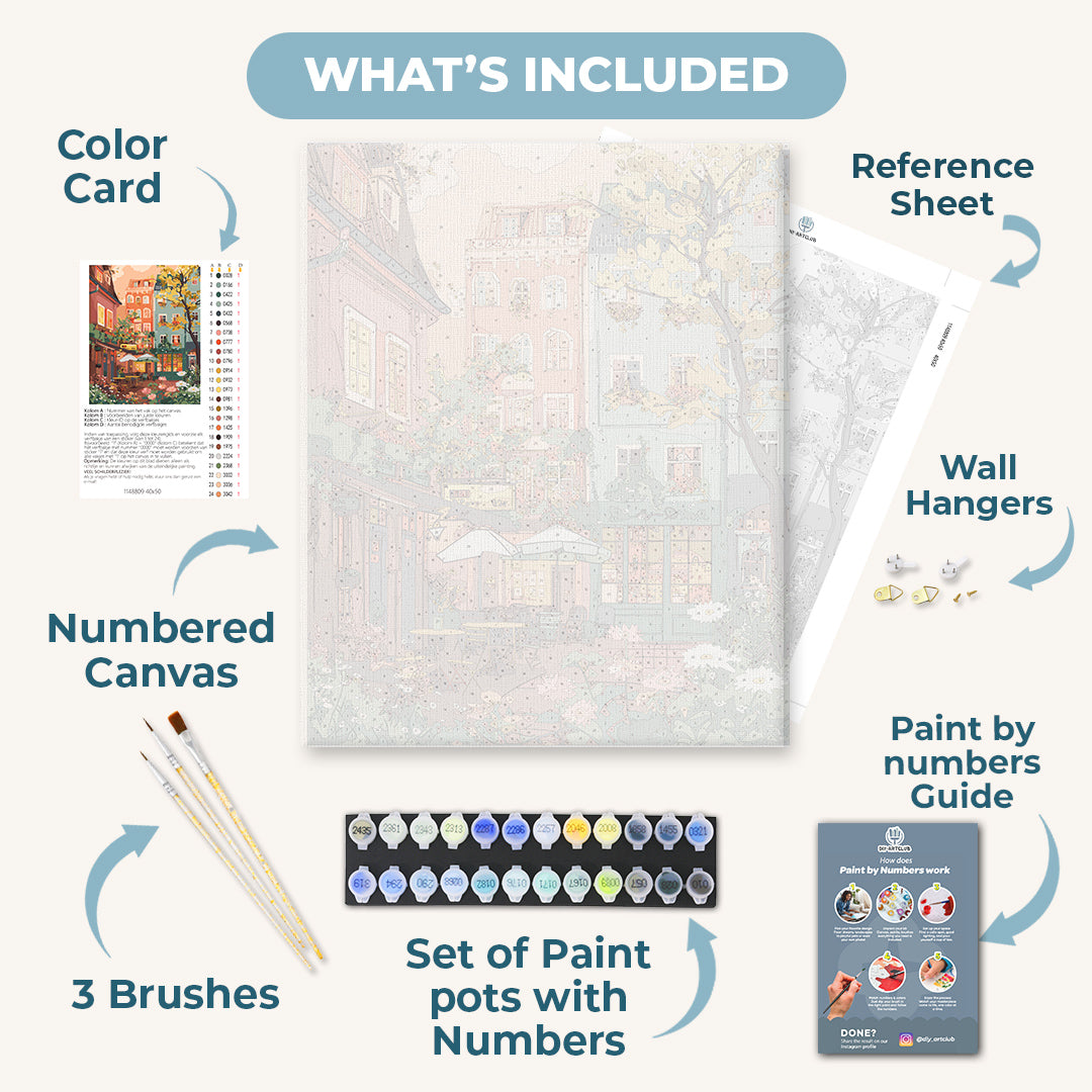 Urban garden | Paint by Number