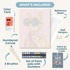 Stylish ginger cat | Paint by Number