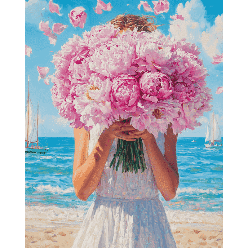 Flower breeze | Paint by Number