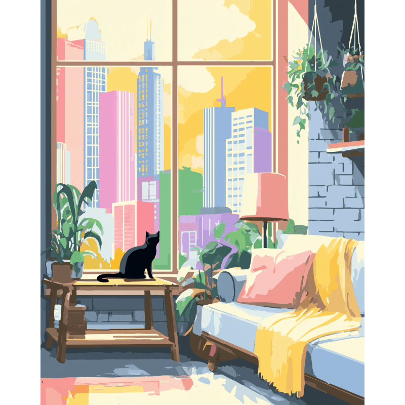 Loft in New York | Paint by Number