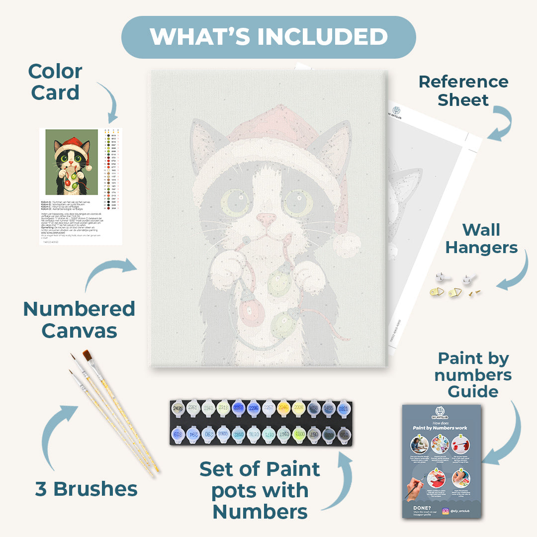 Tangled Christmas | Paint by Number