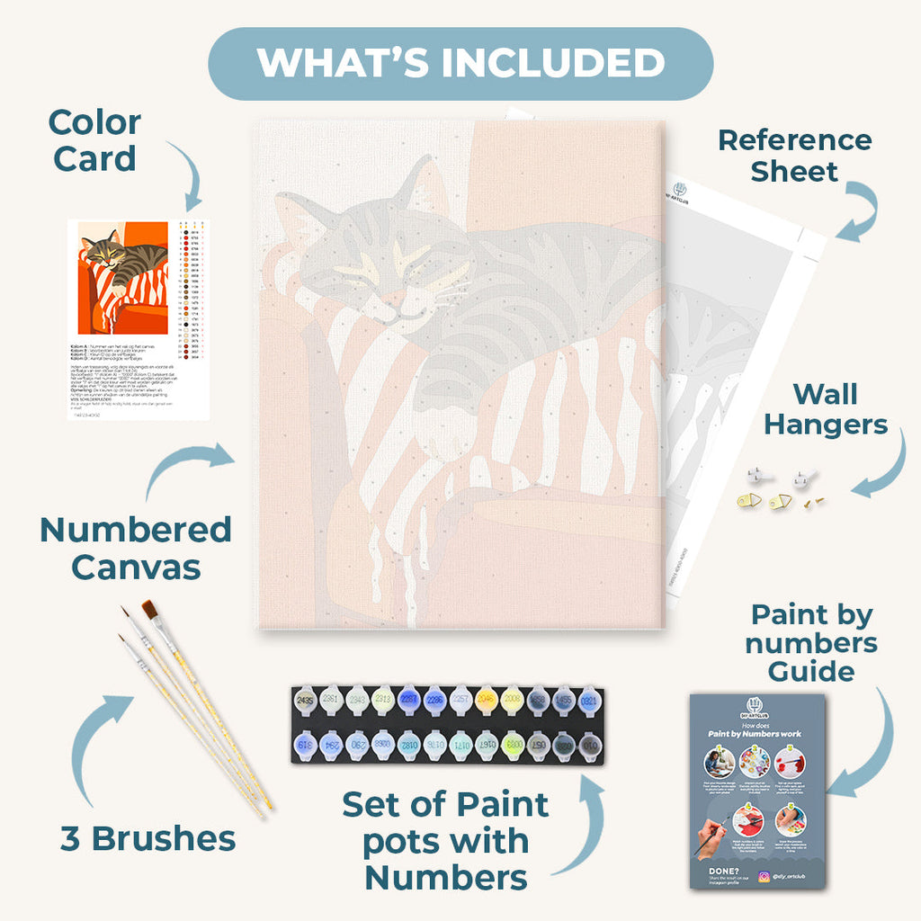 Sweetest nap | Paint by Number