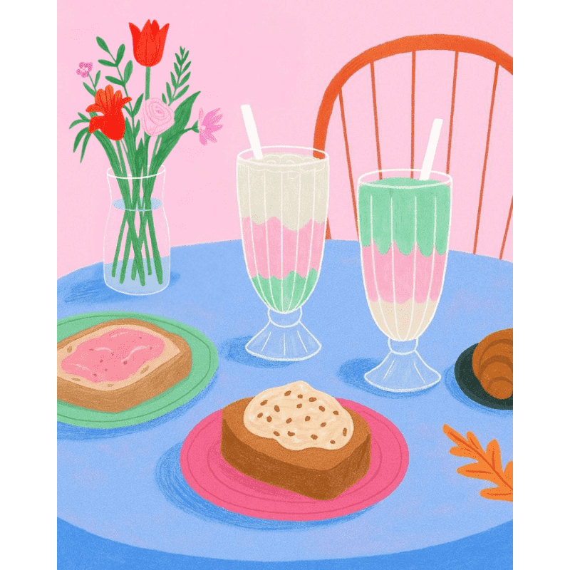 Milkshakes | Paint by Number