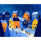 Twinkle town | Paint by Number