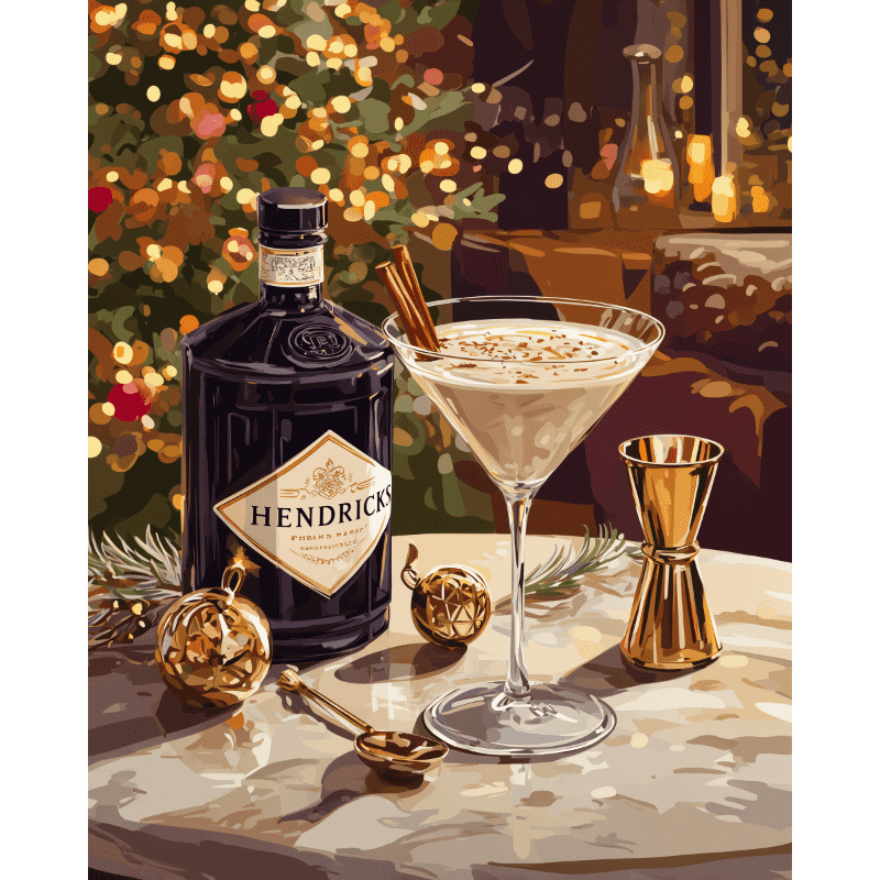 Sip of luxury | Paint by Number