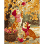 Apples picking | Paint by Number