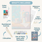 Café à la Couleur | Paint by Number