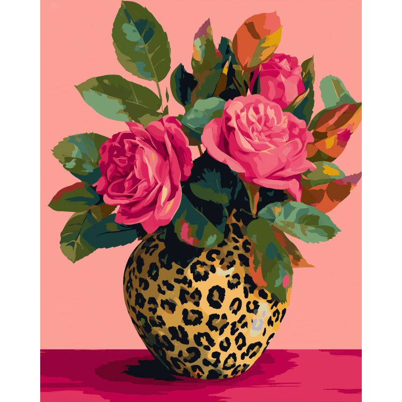 Wild Roses | Paint by Number