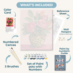 Wild Roses | Paint by Number