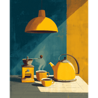 Geometry of yellow | Paint by Number