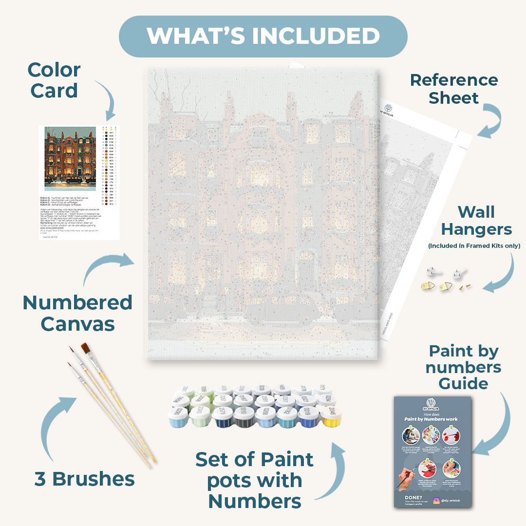 London lights | Paint by Number