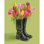 Floral steps | Paint by Number