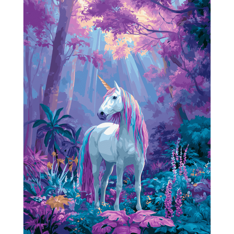 Magical woods | Paint by Number